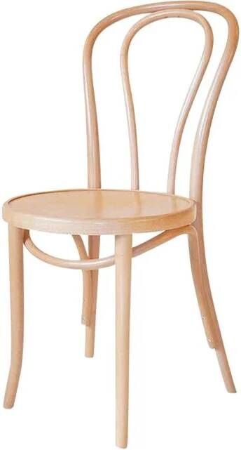 Fameg Vienna Thonet No.18 Houten Bistrostoel Naturel