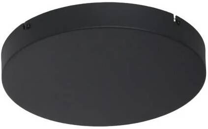 Freelight Plafondplaat Ø 45 cm zonder gaten zwart