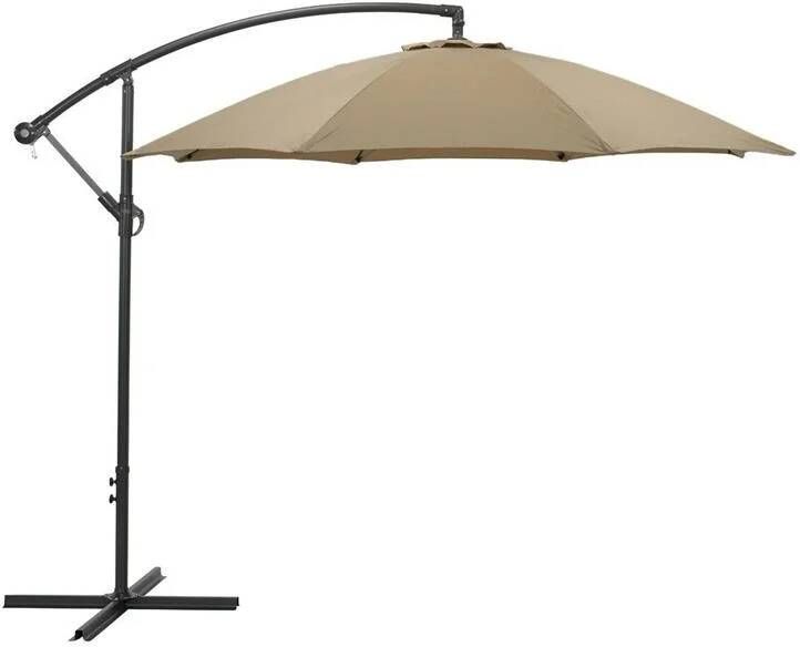 Garden Impressions Athene Zweefparasol Ø300 Cm Taupe - Foto 2