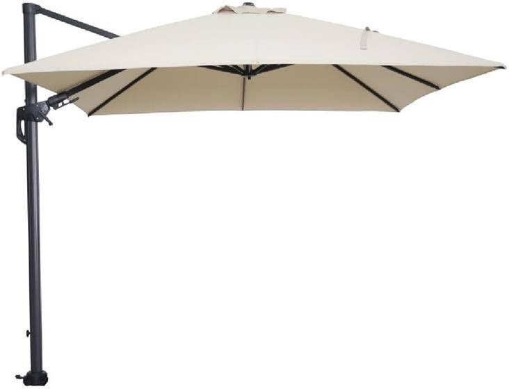 Garden Impressions Hawaii parasol 300x300 cm carbon black ecru