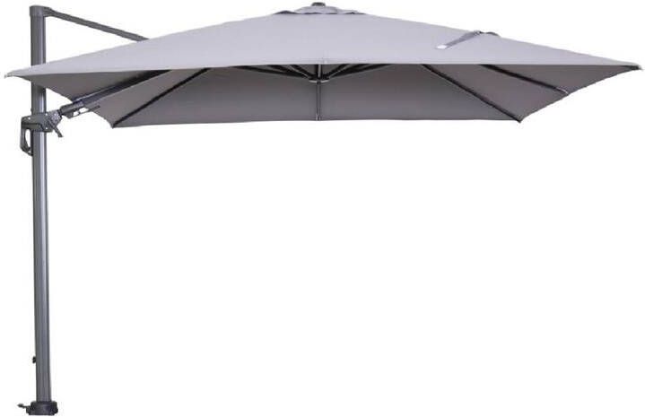 Garden Impressions Hawaii parasol 300x300 cm light grey