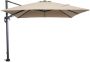 Garden Impressions Hawaii Zweefparasol 300x300 C. Black Taupe - Thumbnail 3