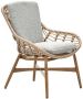 Garden Impressions Castello lounge fauteuil light teak look natural merino sand - Thumbnail 2