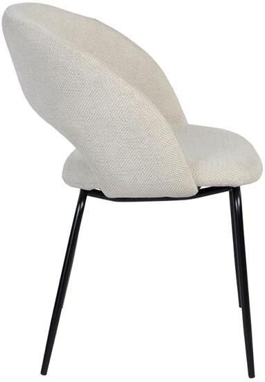 Giga Meubel Eetkamerstoel Stof Beige Zitdiepte 60cm Julius
