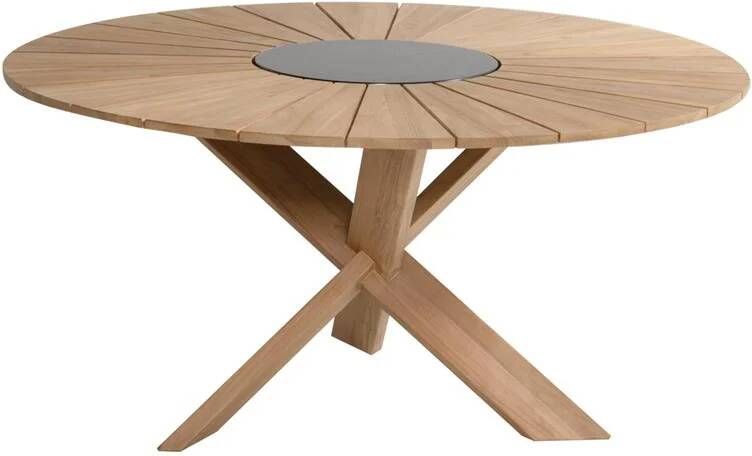 Hartman Provence Tuintafel Ø 150 cm Naturel Teakhout