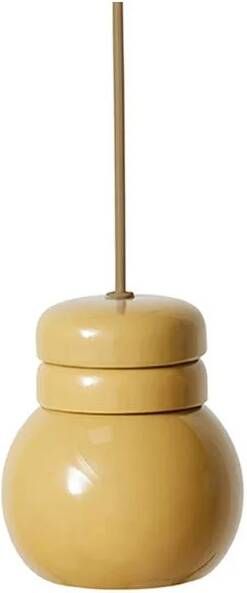 HKLIVING Ceramic Bulb Hanglamp Mustard