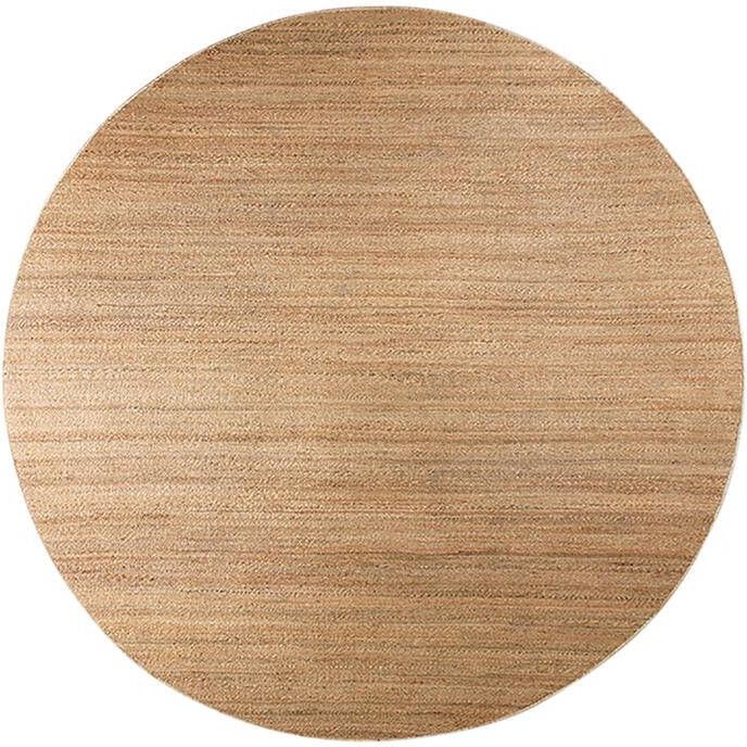 HKLIVING Rond Vloerkleed Round Hennep Ø250cm Naturel