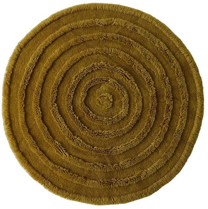 HKLIVING Round Woolen Vloerkleed Ø 150 cm Seaweed