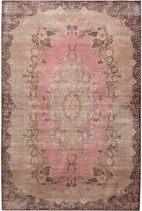HKliving Wool Knitted Vloerkleed 200 x 300 cm Roze