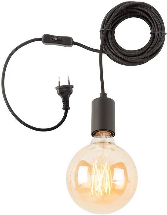 It's about RoMi Hanglamp Oslo 1-lichts Zwart