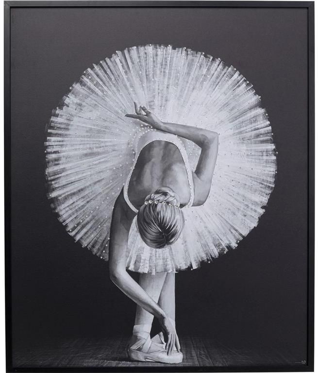 Kare Design Kare Wandfoto Passion of Ballet 100x120cm