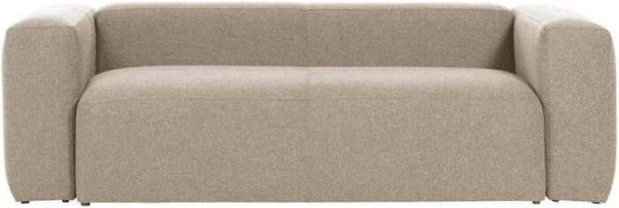 Kave Home 3-zits Bank Blok 240cm Beige