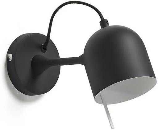 Kave Home Lucilla wandlamp zwart