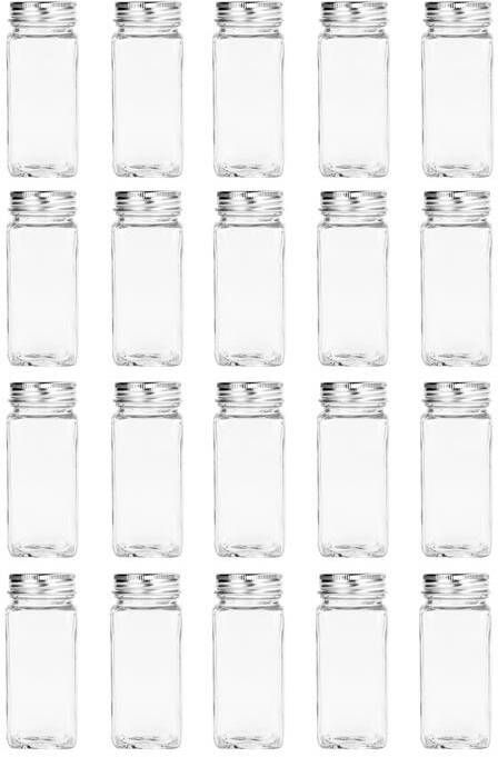 Krumble Kruidenpotje 120 ml Glas Set van 20