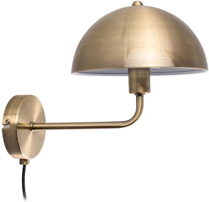 Leitmotiv Wandlamp Bonnet Antiek Goud