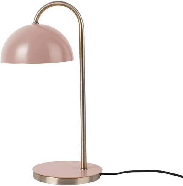 Leitmotiv leeslamp Dome 36 5 x 14 cm staal roze goud