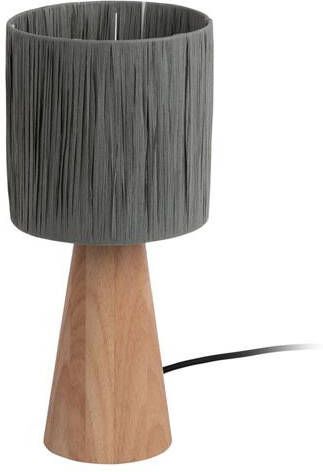 Leitmotiv Tafellamp Sheer Cone 33cm hoog Donkergrijs