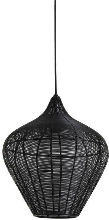 Light & Living Alvaro zwart hanglamp (Hoogte: 40 cm)