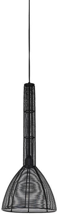 Light & Living Hanglamp Tartu 60cm hoog Mat Zwart