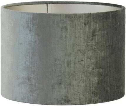 Light & Living Cilinder Lampenkap Gemstone Antraciet Ø30x21cm