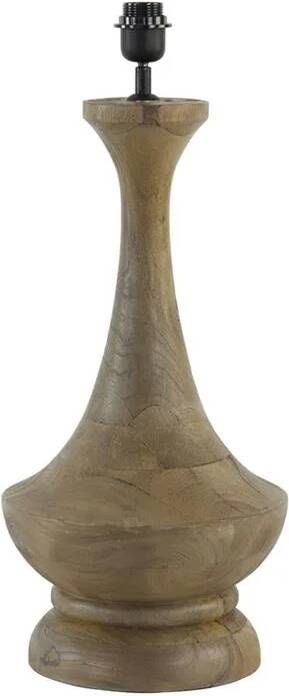 Light & Living Light&living Lampvoet Ø28x66 cm NICOLO hout mat bruin
