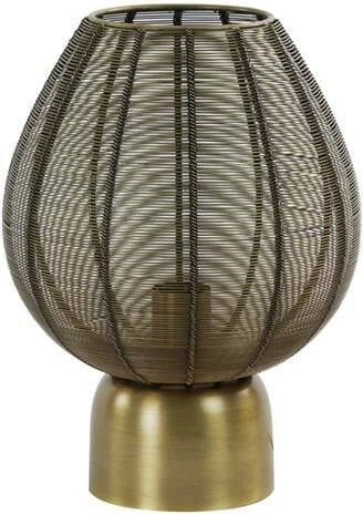 Light & Living Tafellamp 'Suneko' 34cm hoog kleur Antiek Brons