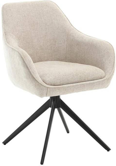 Livingfurn | Eetkamerstoel Thomas Toffee | Zitmeubels eetkamer | Armstoel - Foto 3