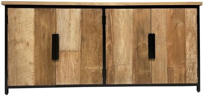 Livingfurn Dressoir Tomar Teakhout 185cm Bruin