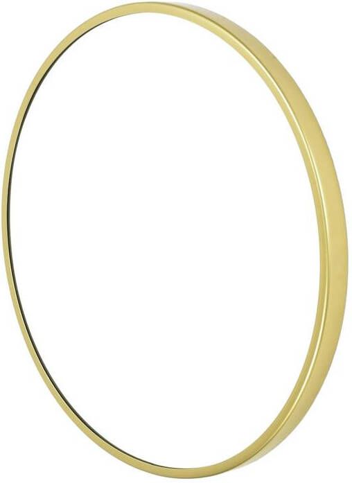 Loft42 Industry Spiegel Rond XL Goud Metaal Ø60