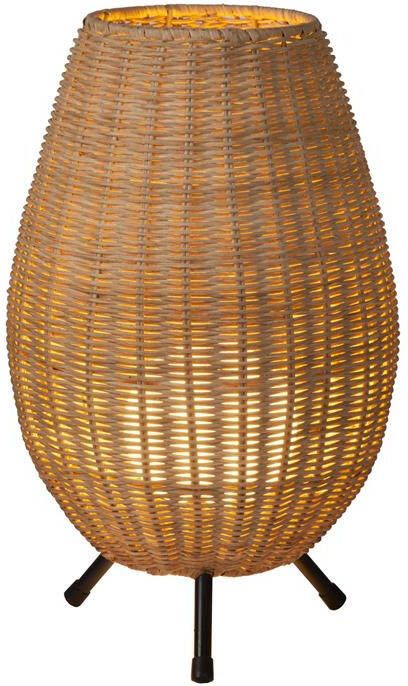 LUCIDE Tafellamp Colin Rotan ⌀22cm G9