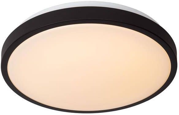 Lucide DASHER Plafonnière Badkamer Ø 34 8 cm LED 1x18W 2700K IP44 B