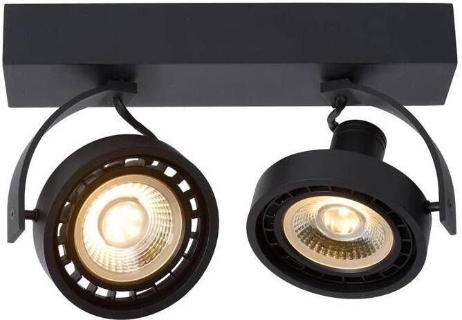Lucide DORIAN Plafondspot 2xGU10 (ES111) Zwart