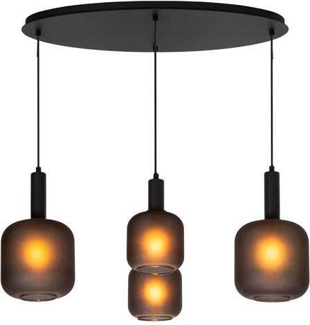 Lucide ELOISE Hanglamp 4xE27 Zwart
