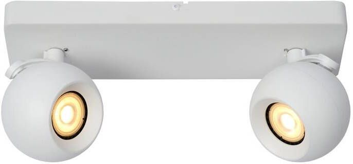 LUCIDE Plafondspot Favori Wit 2xgu10 5w