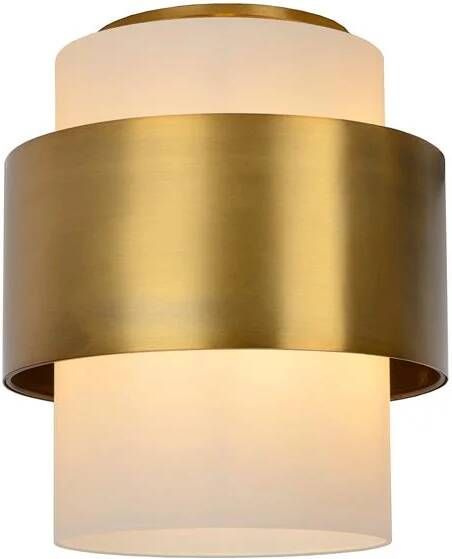 Lucide FIRMIN Tafellamp Ø 20 cm 1xE27 Mat Goud Messing - Foto 4
