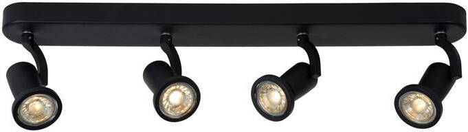Lucide JASTER-LED Plafondspot 4xGU10 Zwart