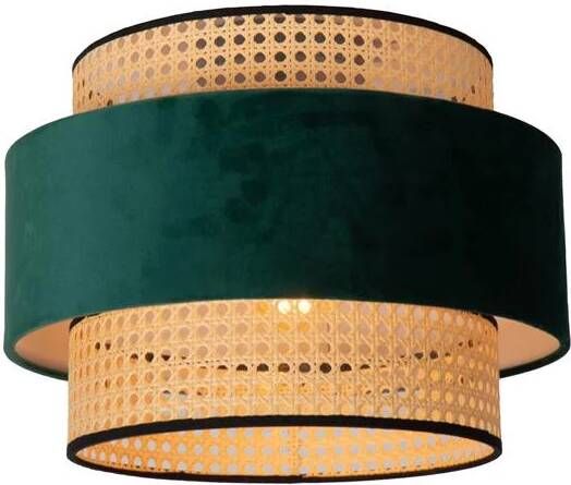 LUCIDE Plafondlamp Javor Groen ⌀38cm E27