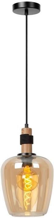 Lucide ILONA Hanglamp Ø22 cm 1xE27 Amber