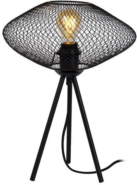 Lucide MESH Tafellamp 21523 01 (Kleur: zwart)