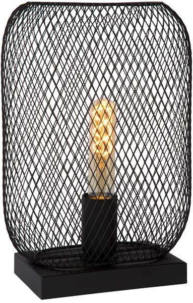 Lucide MESH Tafellamp 1xE27 Zwart