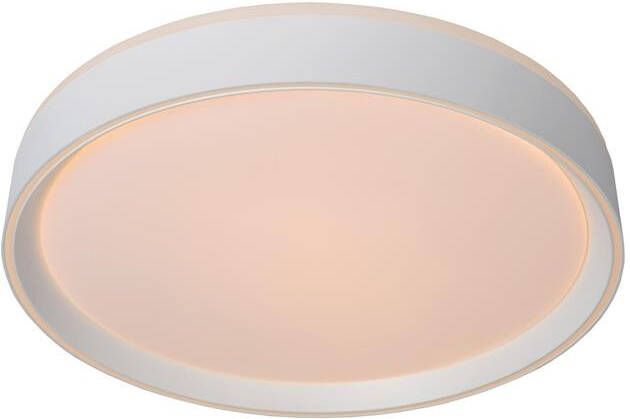 LUCIDE Plafondlamp Led Nuria Wit Ø30cm 3 Step Dim 2700k 18w