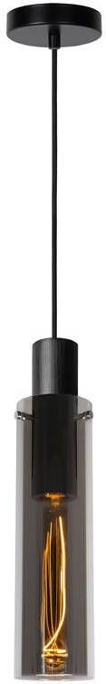 LUCIDE Hanglamp Orlando Gerookt Glas ⌀10cm E27