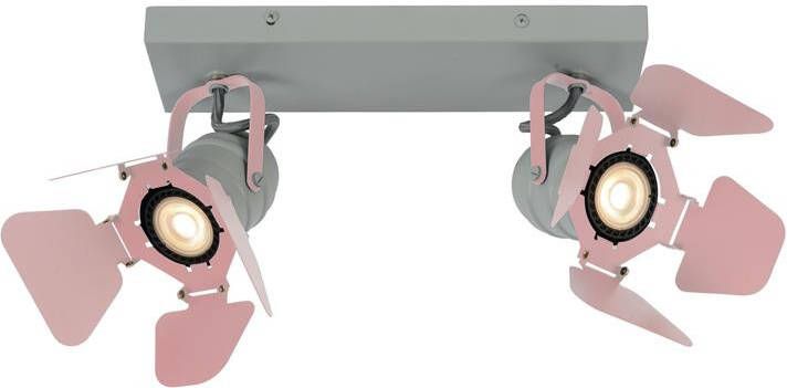 Lucide PICTO Plafondspot 17997 02 (Kleur: roze)
