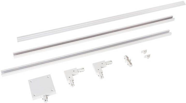 Lucide TRACK Starterset 1-fase Railsysteem Railverlichting 2 meter Wit