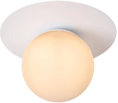 Lucide TRICIA Plafonnière Ø 25 cm 1xE27 Wit