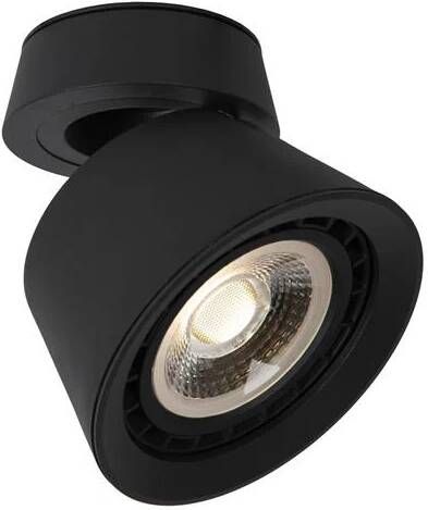 LUCIDE Plafondspot Trigono Zwart ⌀12 7cm Es111