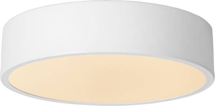 Lucide UNAR Plafonnière Ø 20 cm LED 3 StepDim 1x12W 2700K Wit