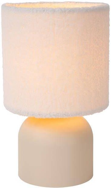 Lucide WOOLLY Tafellamp Ø 16 cm 1xE14 Beige