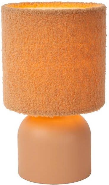 Lucide WOOLLY Tafellamp Ø 16 cm 1xE14 Okergeel