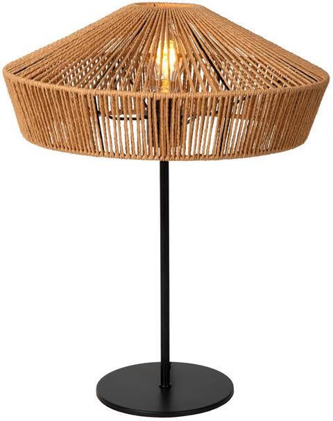 Lucide YUNKAI Tafellamp Ø 40 cm 1xE27 Licht hout